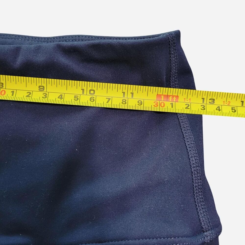 Sweetflexx High Rise Resistance Capri Leggings with Pockets in Navy Blue Size 8 - Picture 6 of 6